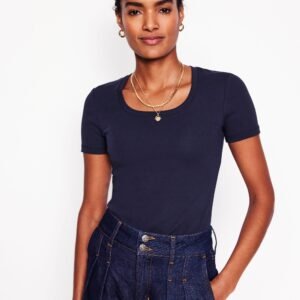 Essential Jersey T-Shirt-Navy